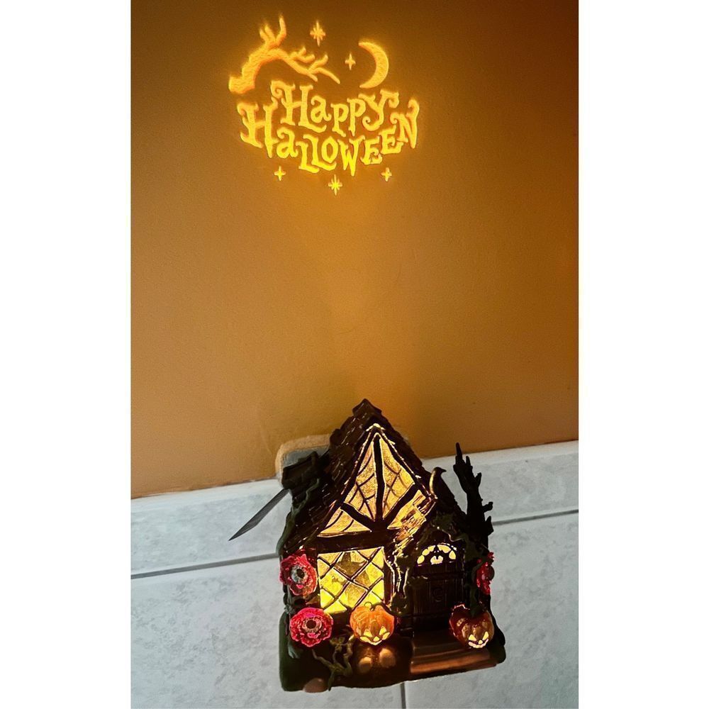 Bath & Body Works Halloween 2022 With Cottage Night Light Projector Wallflower - Picture 8 of 8